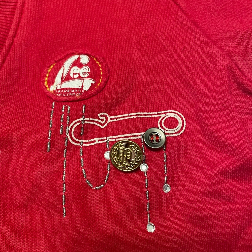 Red Girls Cotton Hoodie, Size XL (Girl)